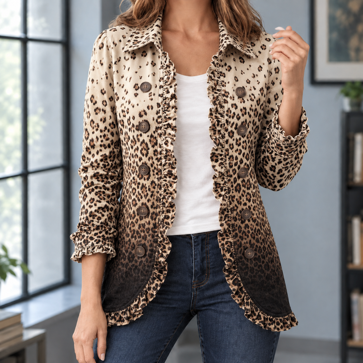 Carina-Elise Ruffle Jacket