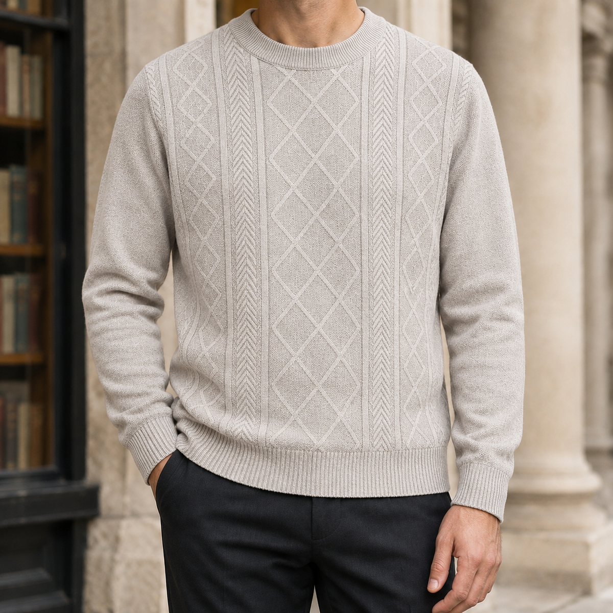 Benoit Textured Sweater