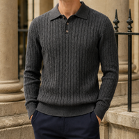 Cedric-Scott Cable Knit Sweater