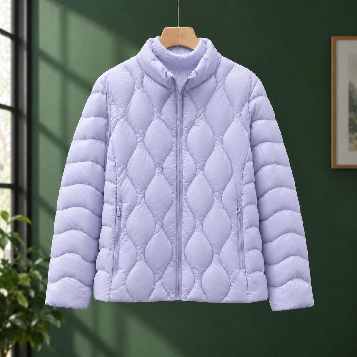 Melisande-Jade Quilted Jacket