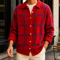 Marcel Plaid Cardigan