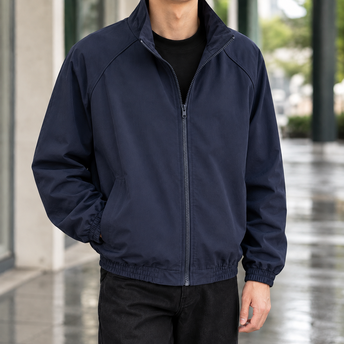 Robert Stand Collar Jacket