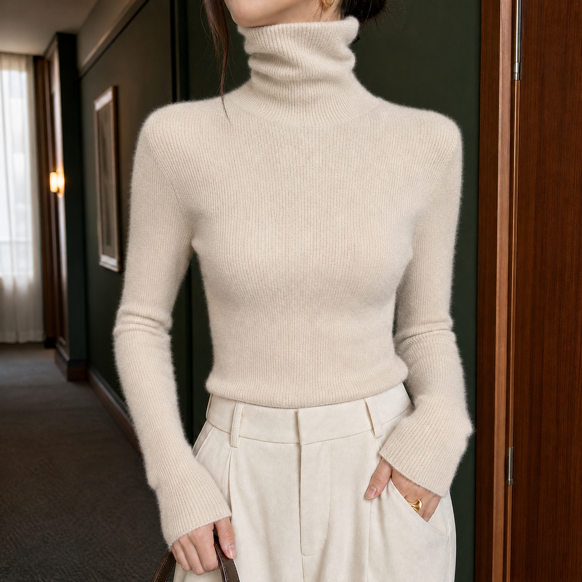Ophelia-Lane Turtleneck Sweater
