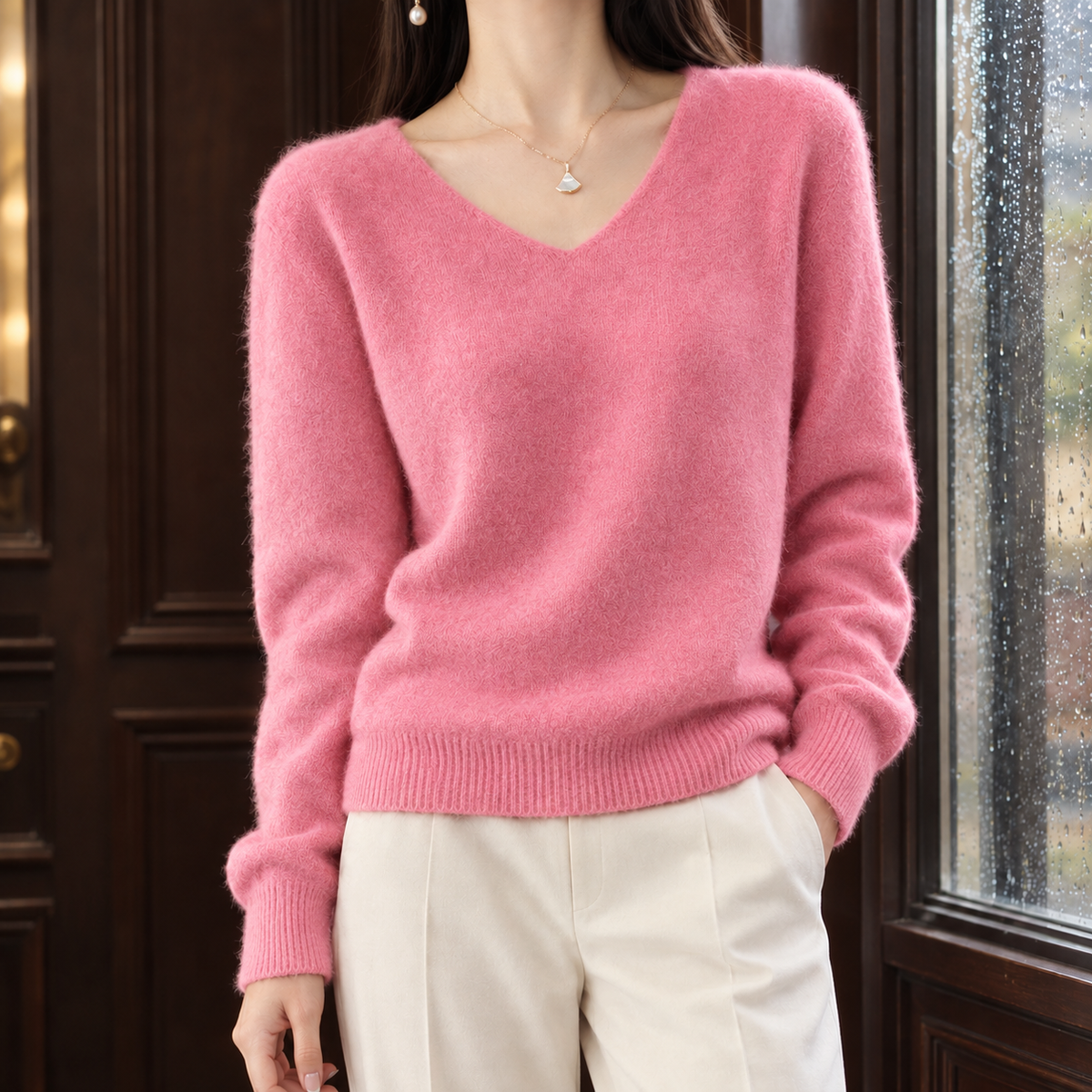 Imogen-Mae V-Neck Sweater