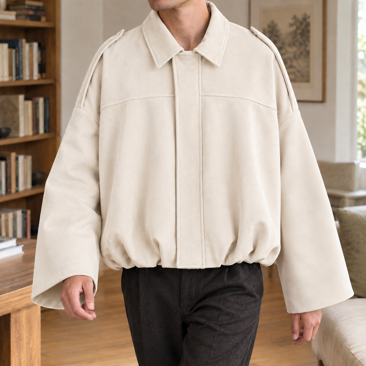 Owen Faux Suede Jacket