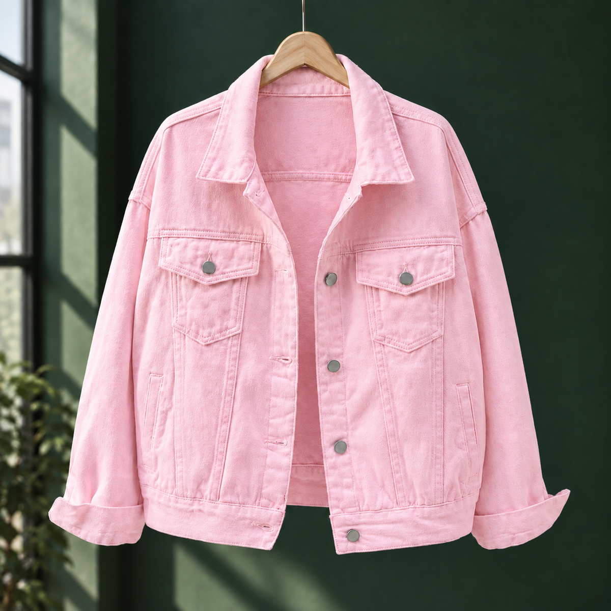 Olympia-Louise Relaxed Denim Jacket