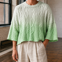 Hector-Grant Cable Knit Top