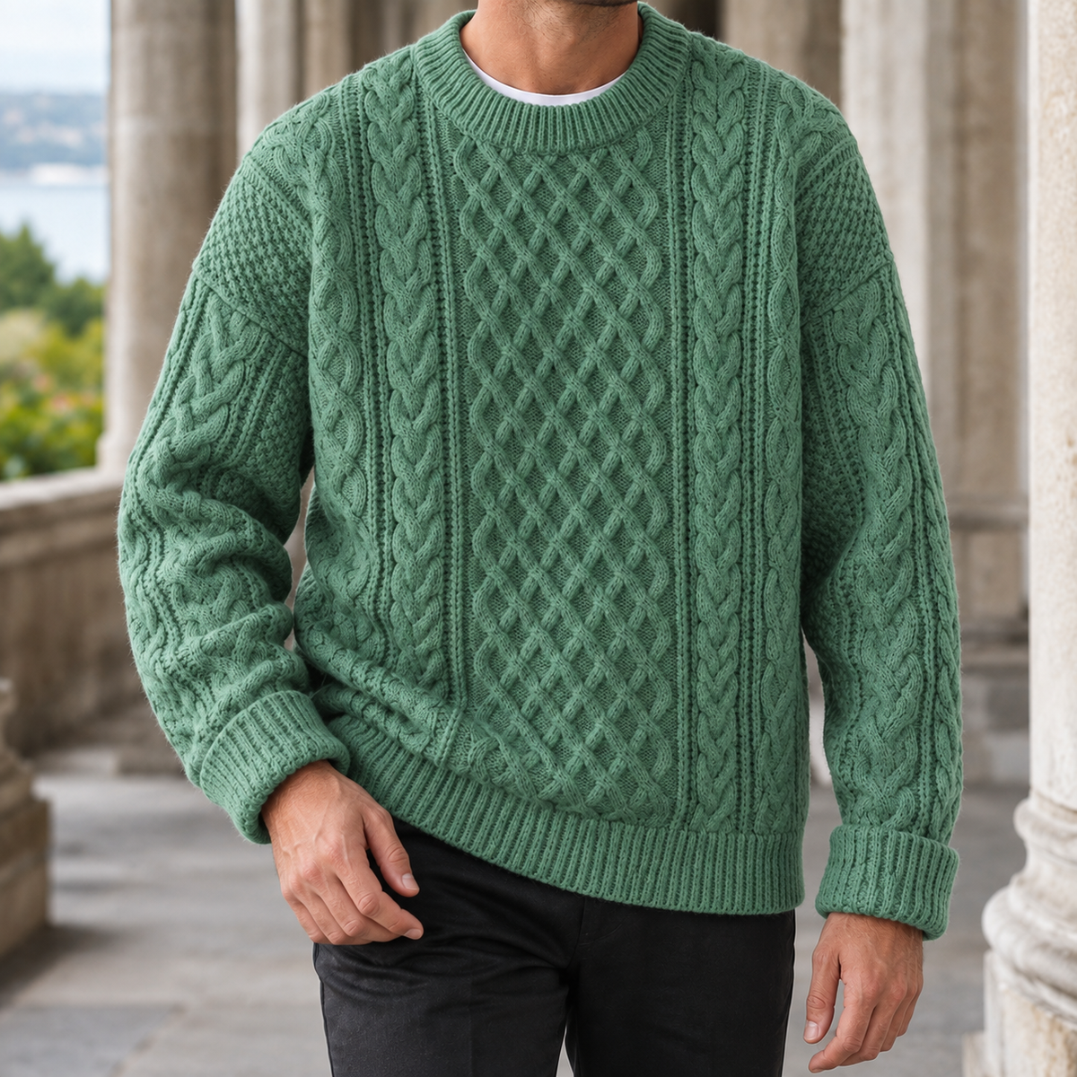 Wyatt Cable Knit Sweater