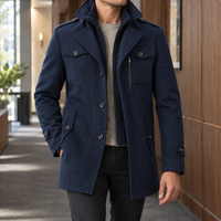 Benjamin Double Collar Coat