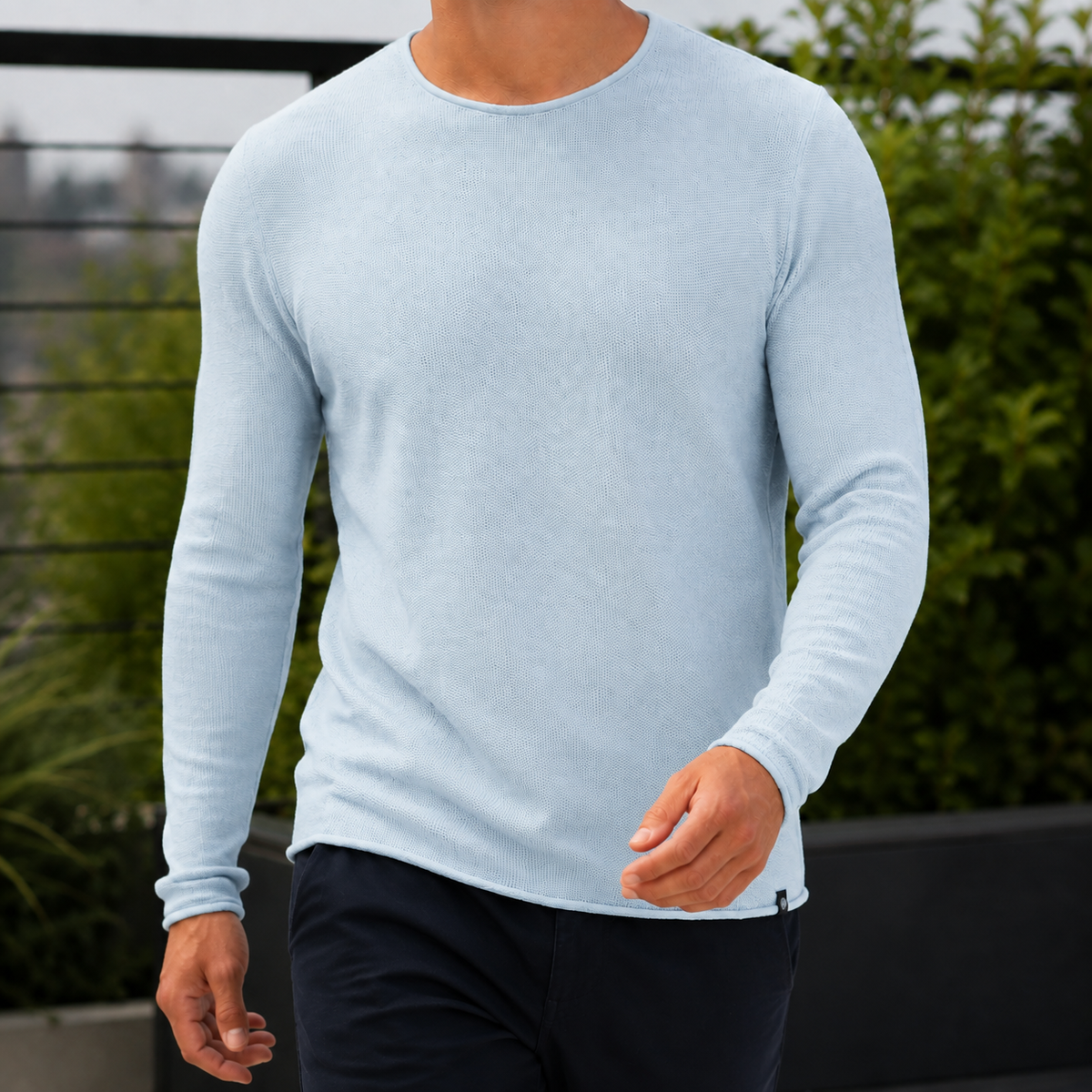 Caius Roll Edge Sweater