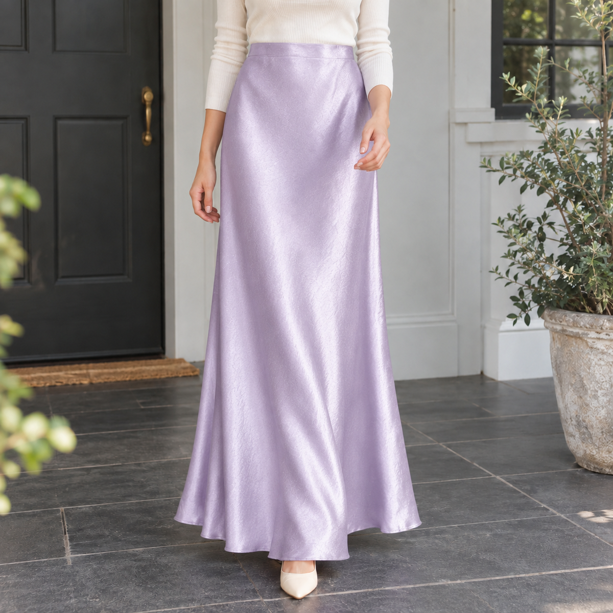 Molly Fluid Maxi Skirt