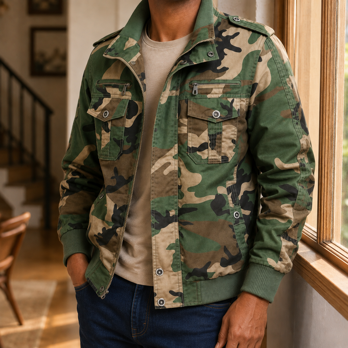 Caspian-York Bomber Jacket