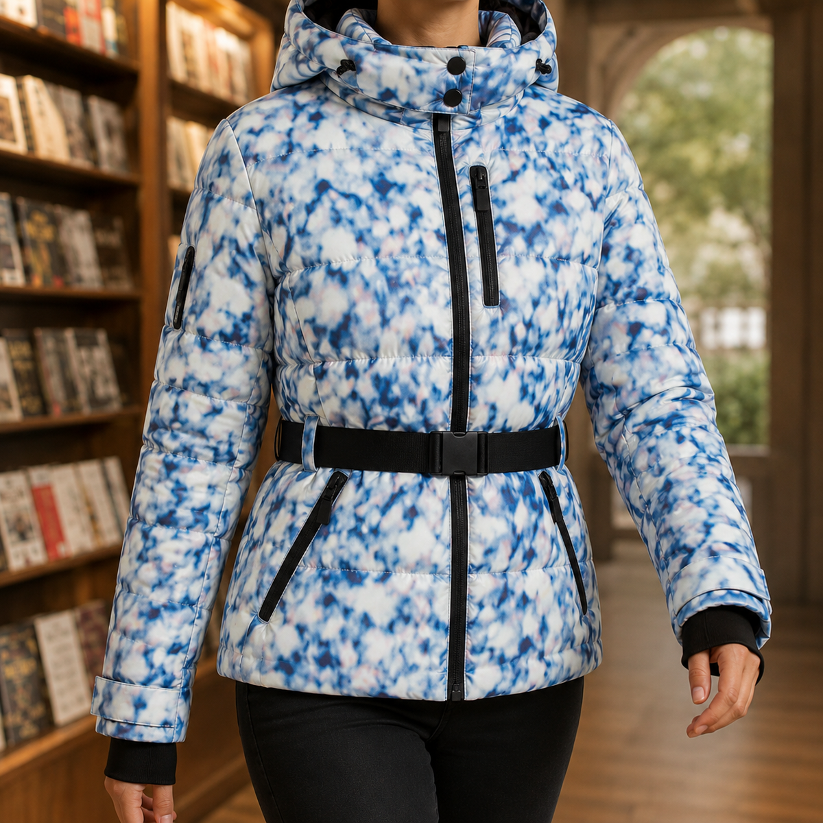 Ariadne-Rose Belted Jacket