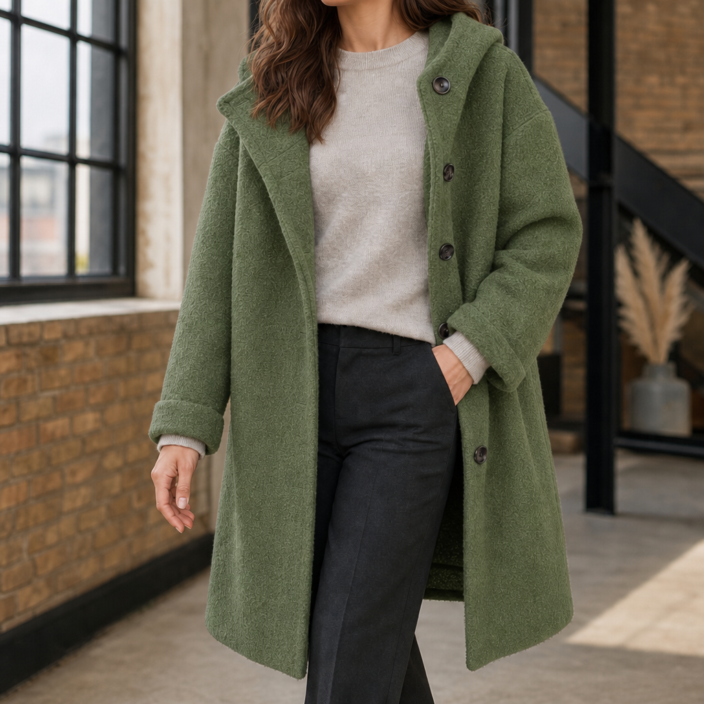 Roseline Hooded Coat