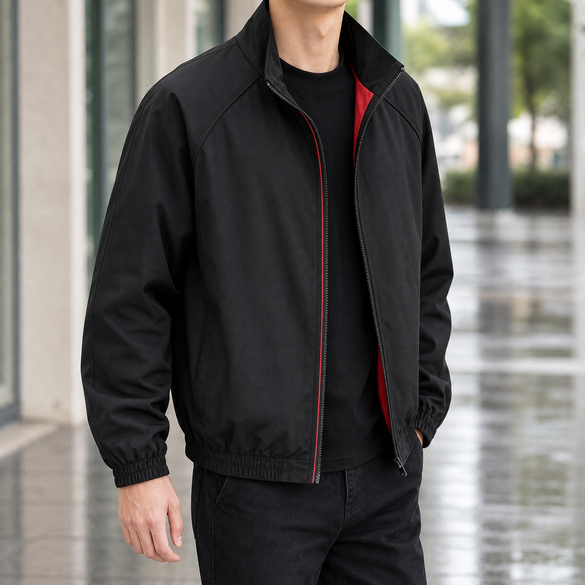 Robert Stand Collar Jacket