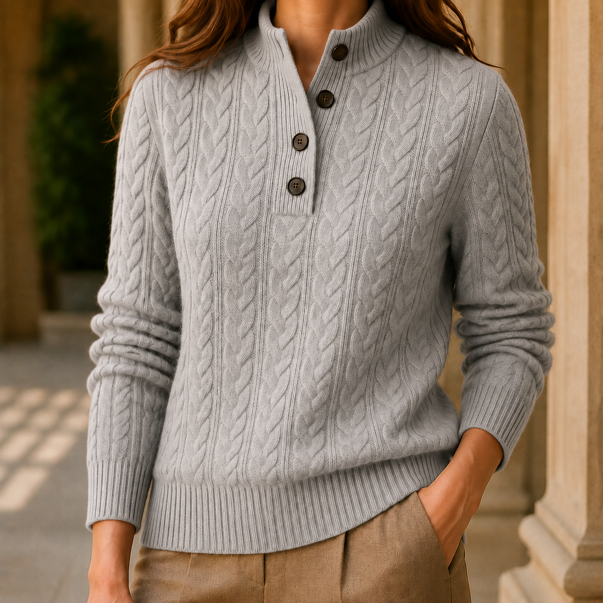 Nerissa-Claire Cashmere-Feel Sweater