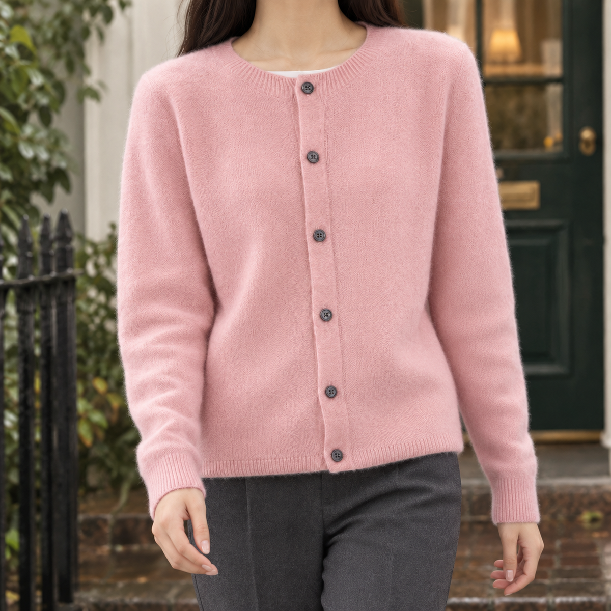 Isabeau-Eve Wool Cardigan