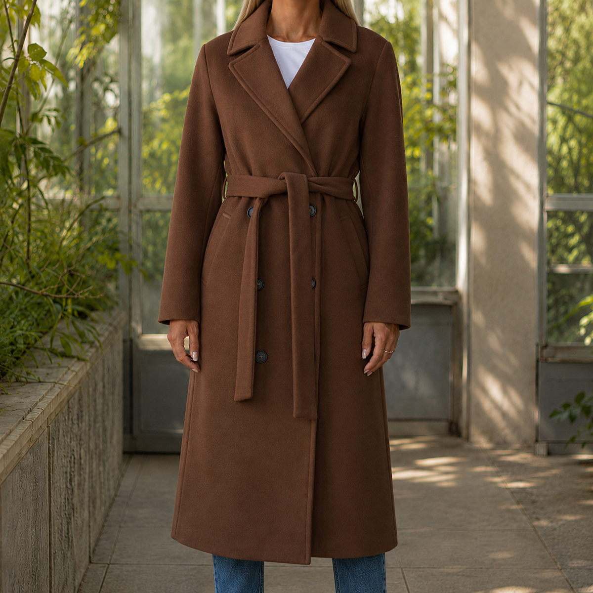Cordelia Belted Overcoat