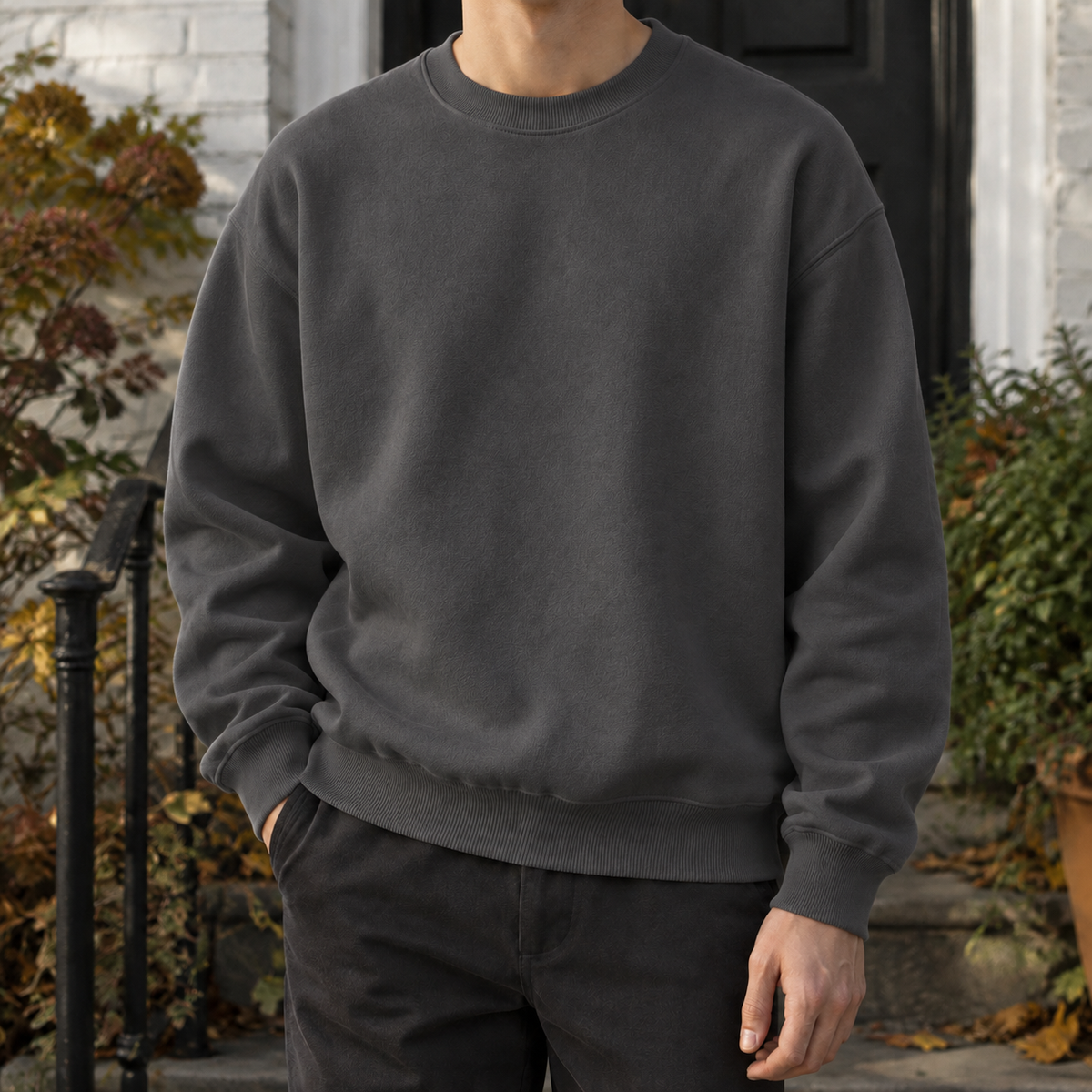 Zane-Stone Relaxed Sweatshirt