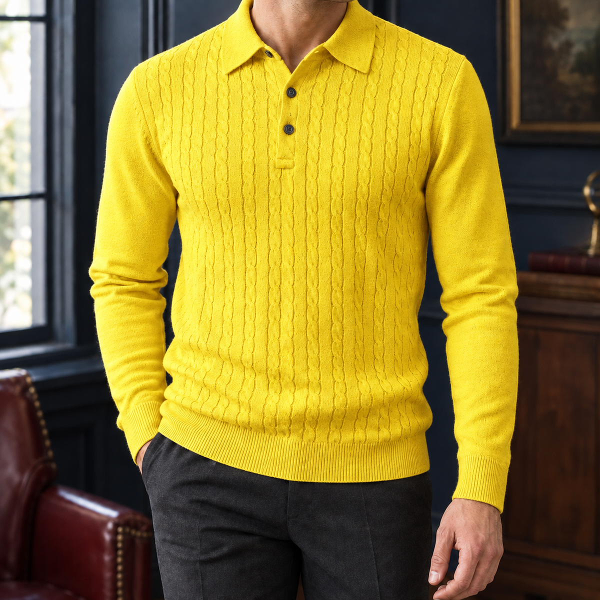 Lucas Cable Knit Sweater