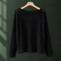 Lara-Jade Openwork Sweater