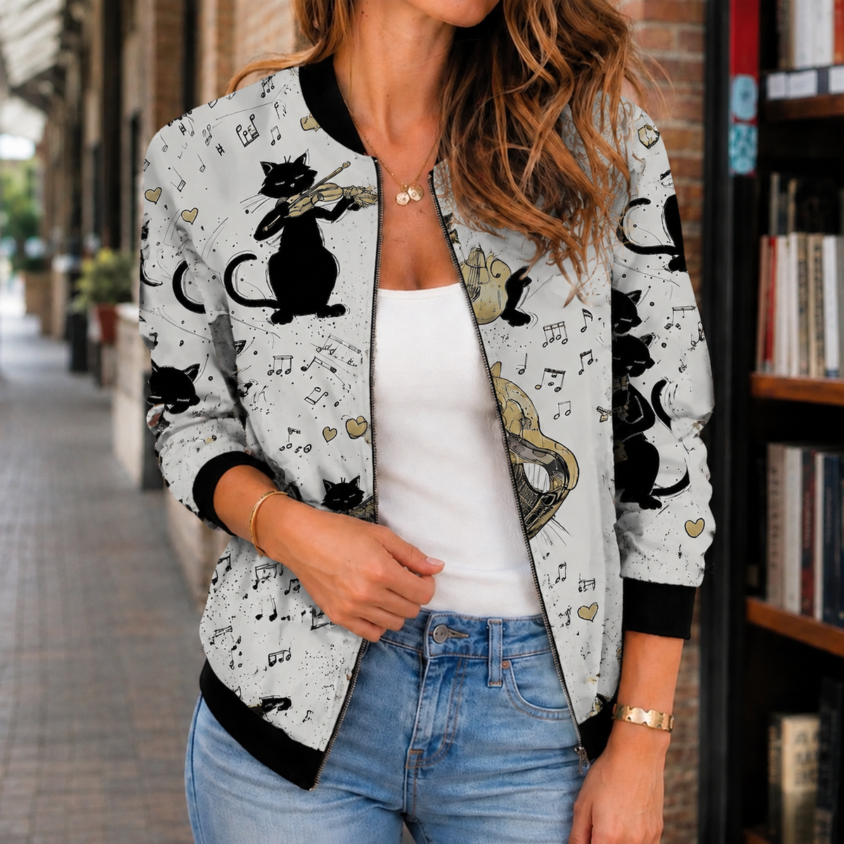 Margot-Skye Printed Jacket