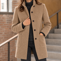 Cora Stand Collar Coat