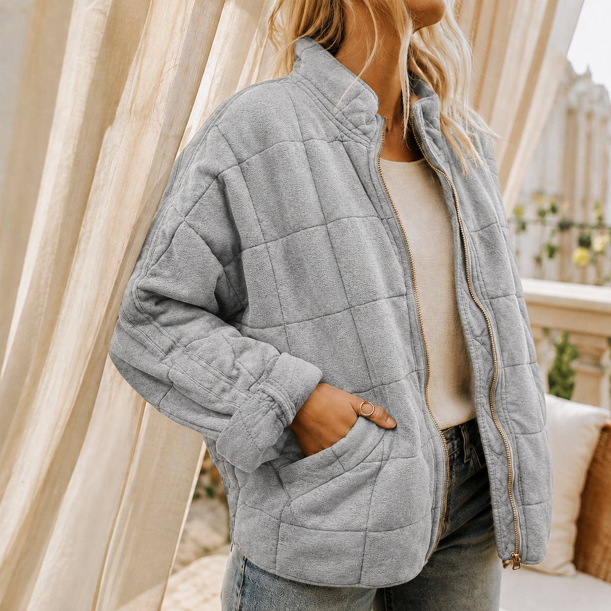 Emilia-Faye Quilted Jacket