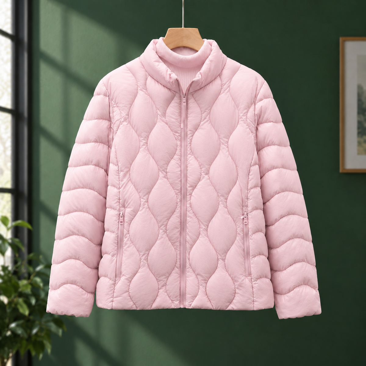 Melisande-Jade Quilted Jacket