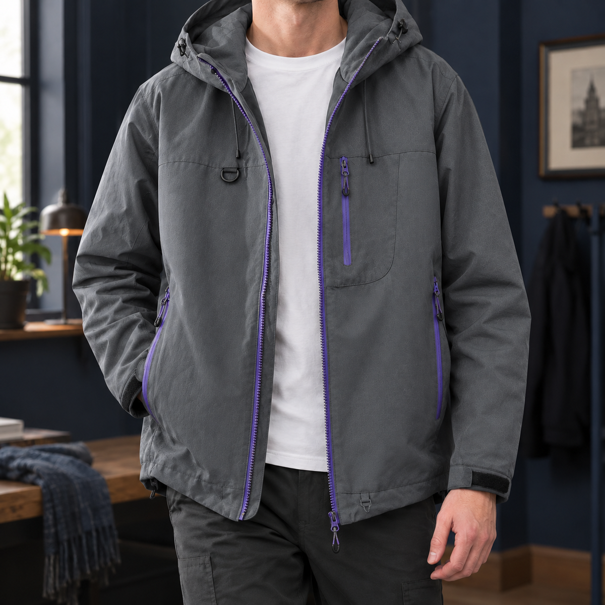 Lancelot-Rhys Hooded Jacket