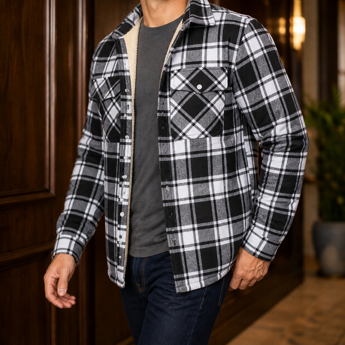 Gabriel-Grant Check Jacket