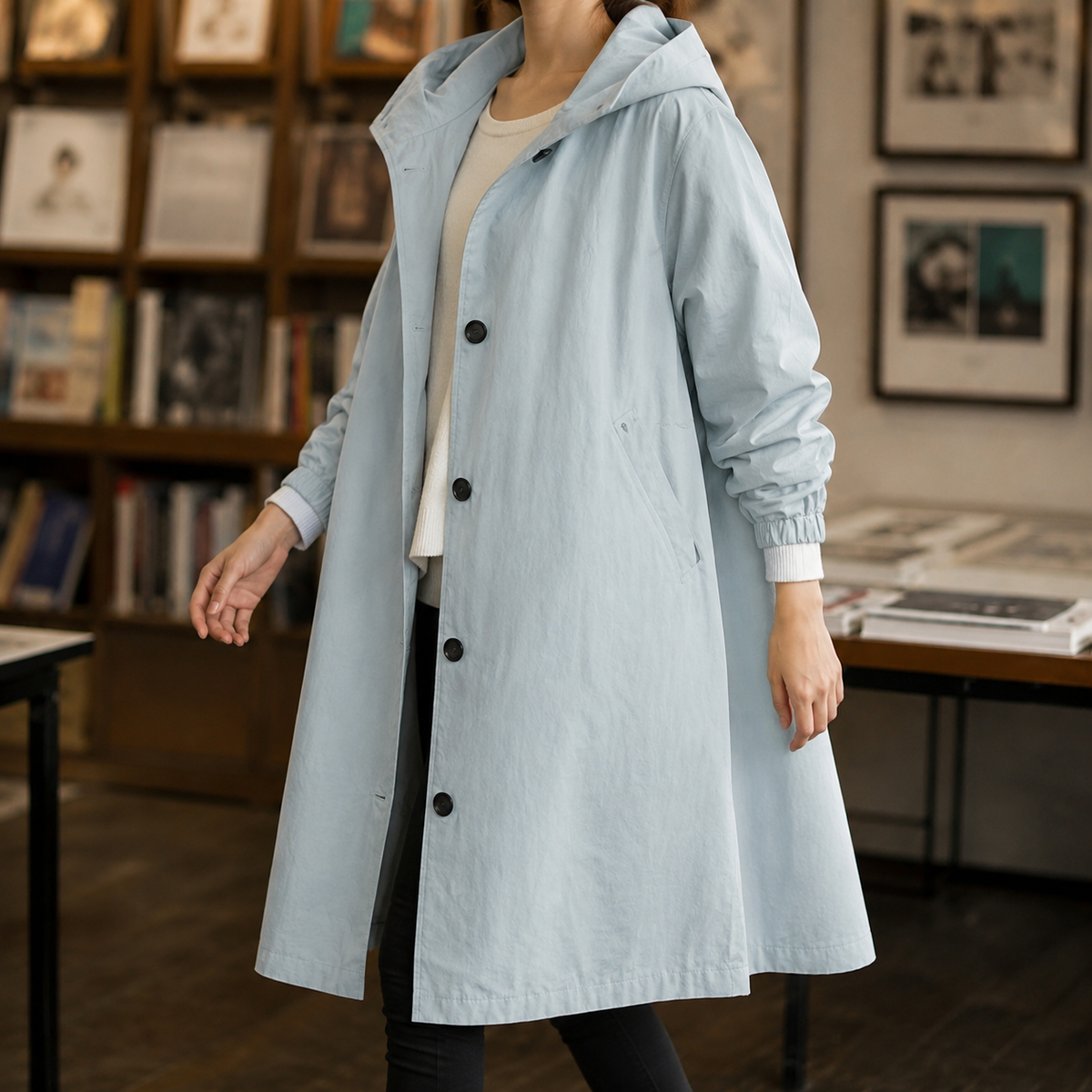 Aimee-Rose Hooded Coat