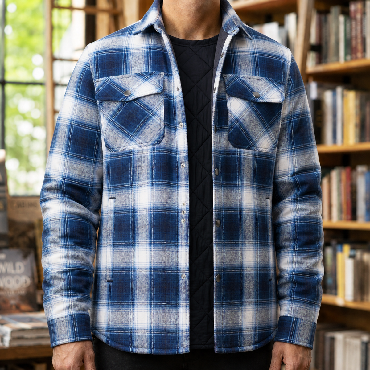 Xavier Quilted Overshirt