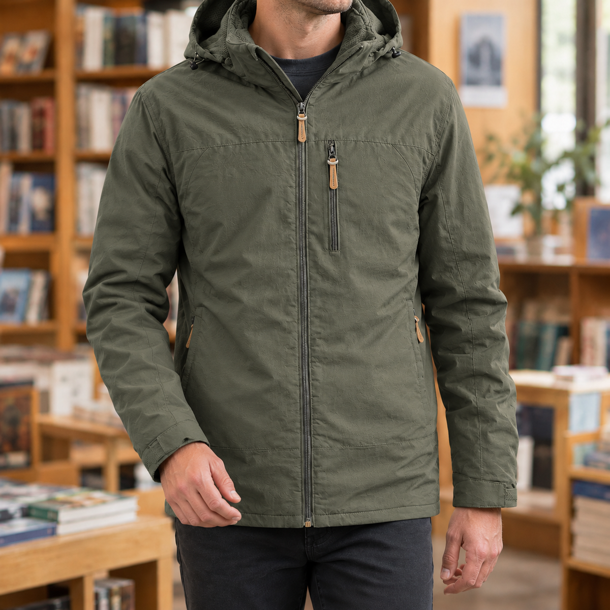 Eamon-Ellis Hooded Jacket