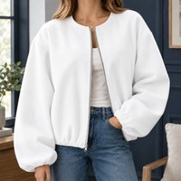 Laurel-Rae Balloon Sleeve Jacket