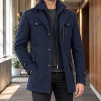 Benjamin Double Collar Coat