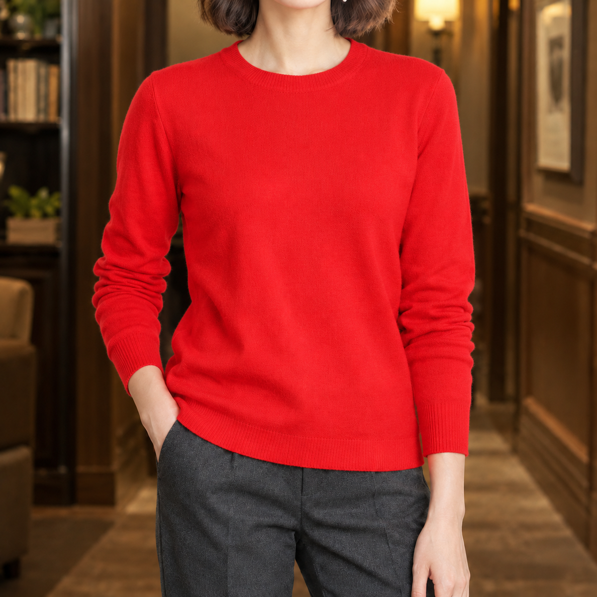Severine Crew Neck Sweater