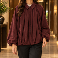 Dorothea-Sage Balloon Jacket