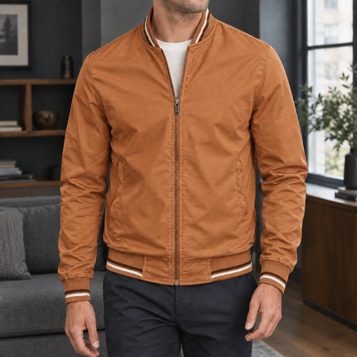 Armand-James Ribbed Jacket