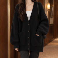 Ines-Faye Ribbed Cardigan