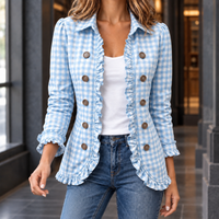Marina-Louise Gingham Jacket