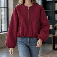 Alma-Elise Balloon Sleeve Jacket