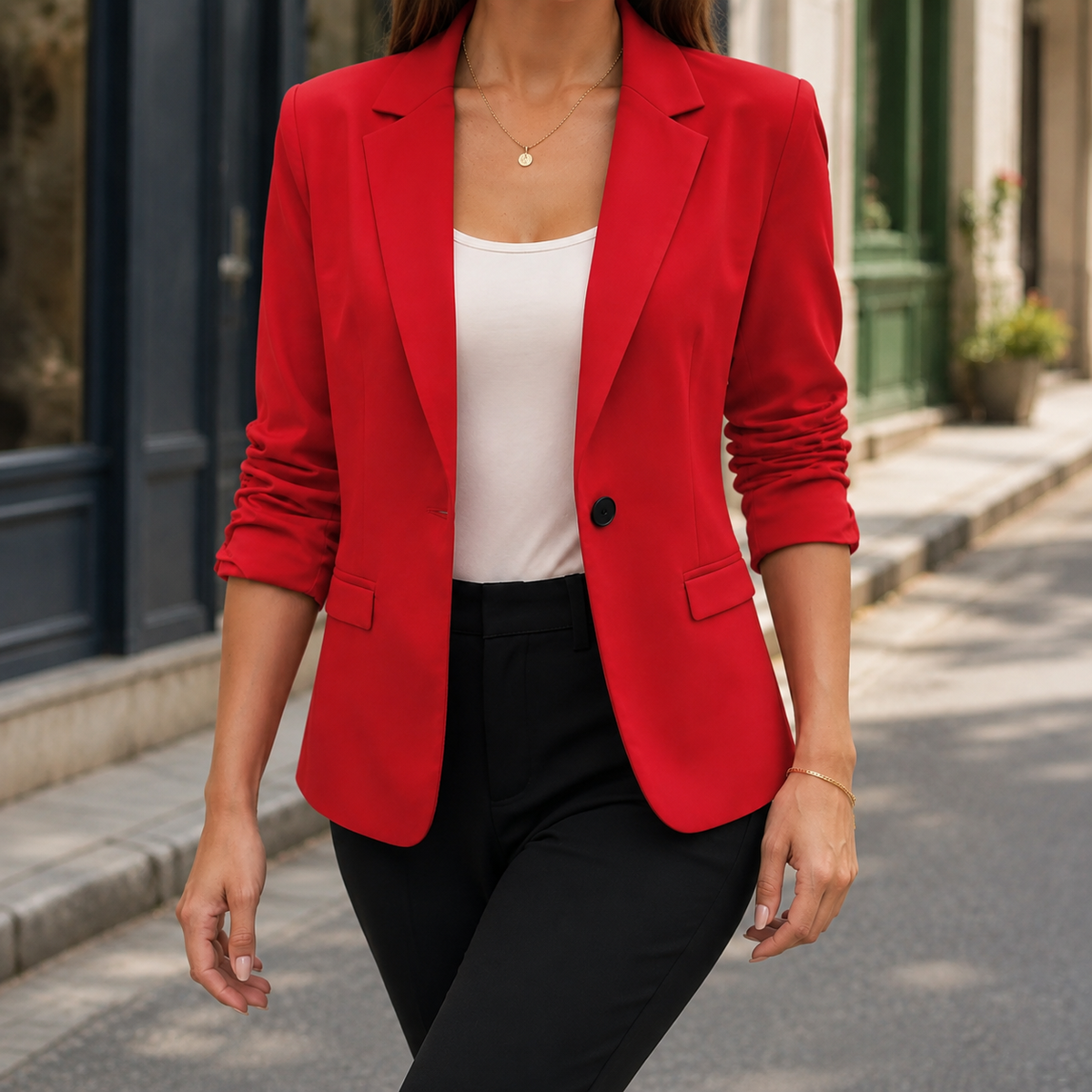 Natalia-Grace Tailored Blazer