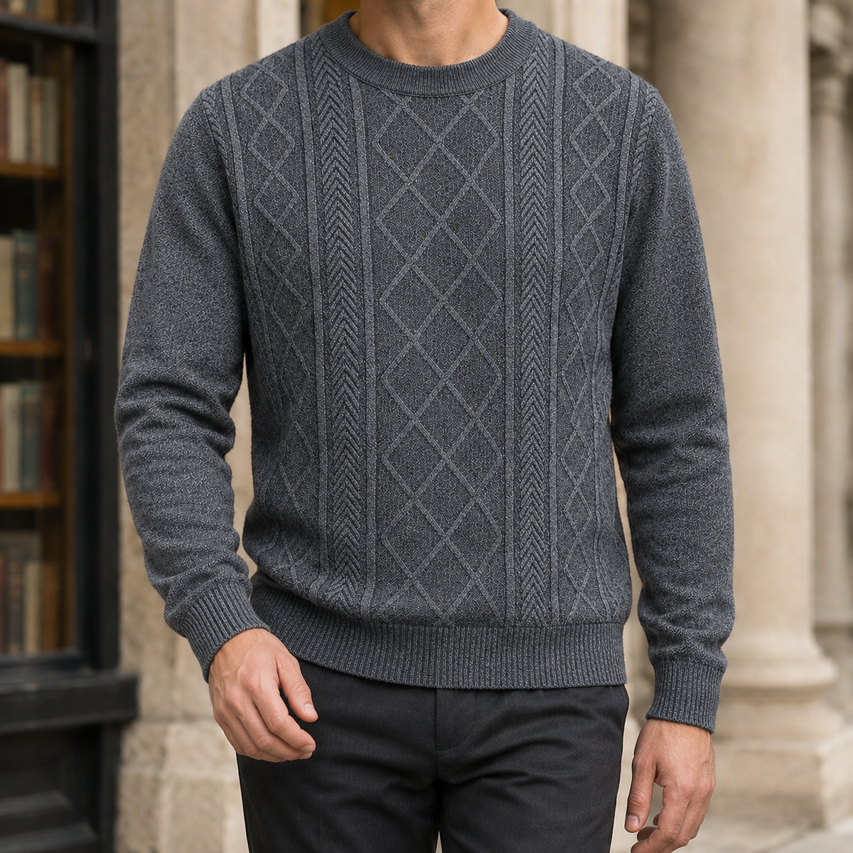 Benoit Textured Sweater
