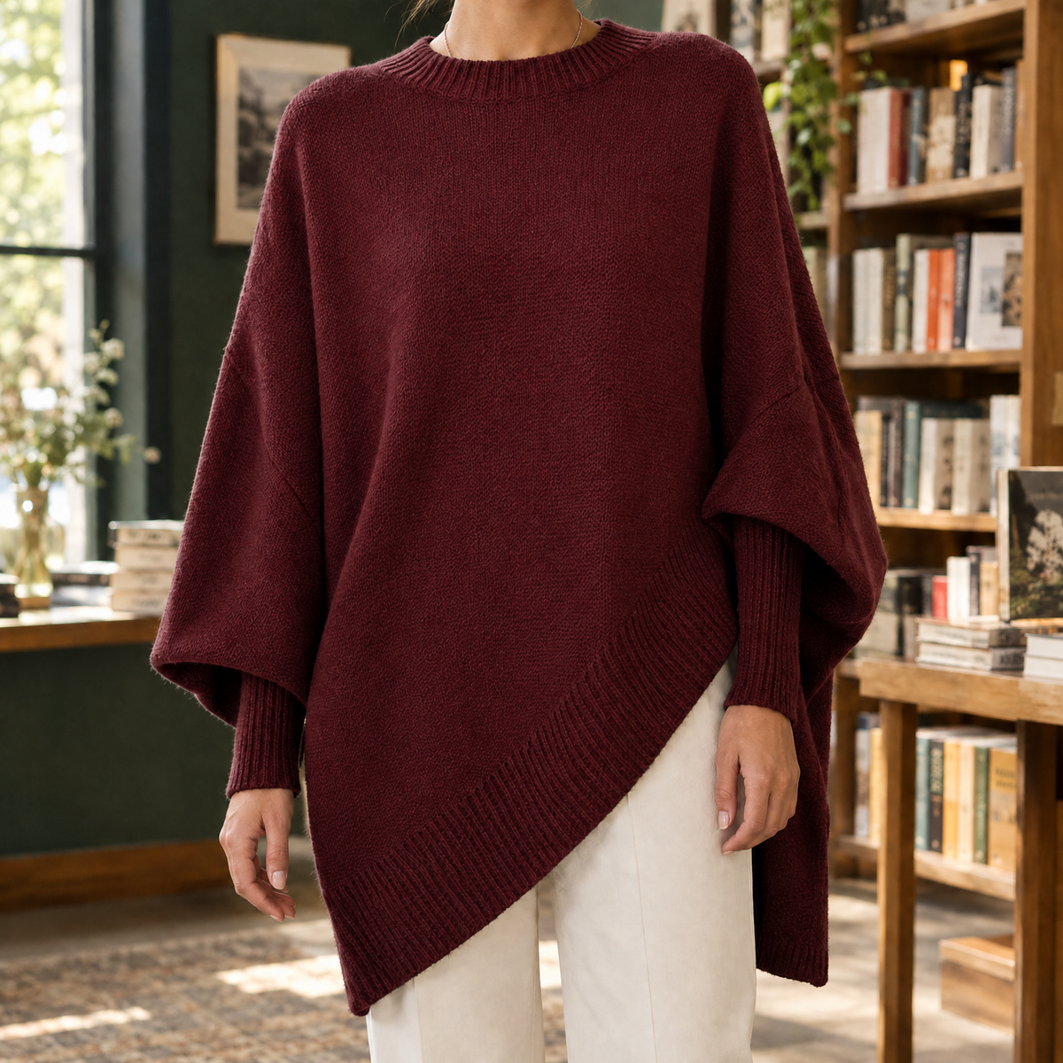 Westcott Poncho Sweater