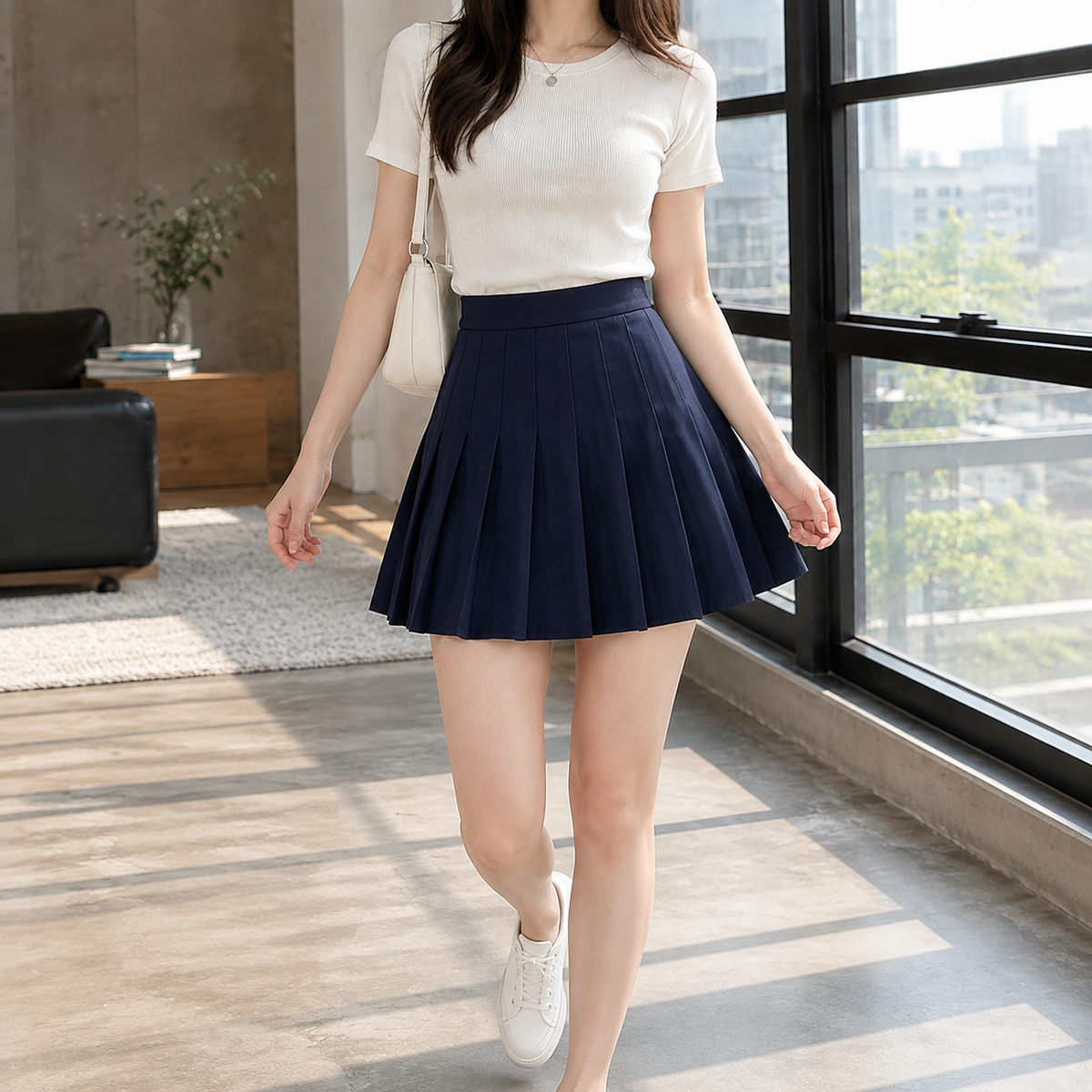 Portia-Louise Pleated Skirt