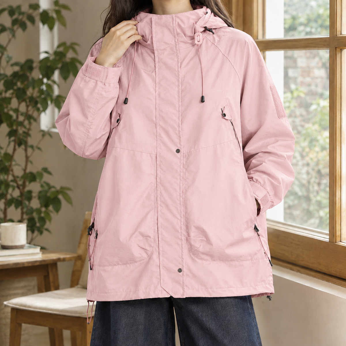 Arwen Hooded Utility Jacket