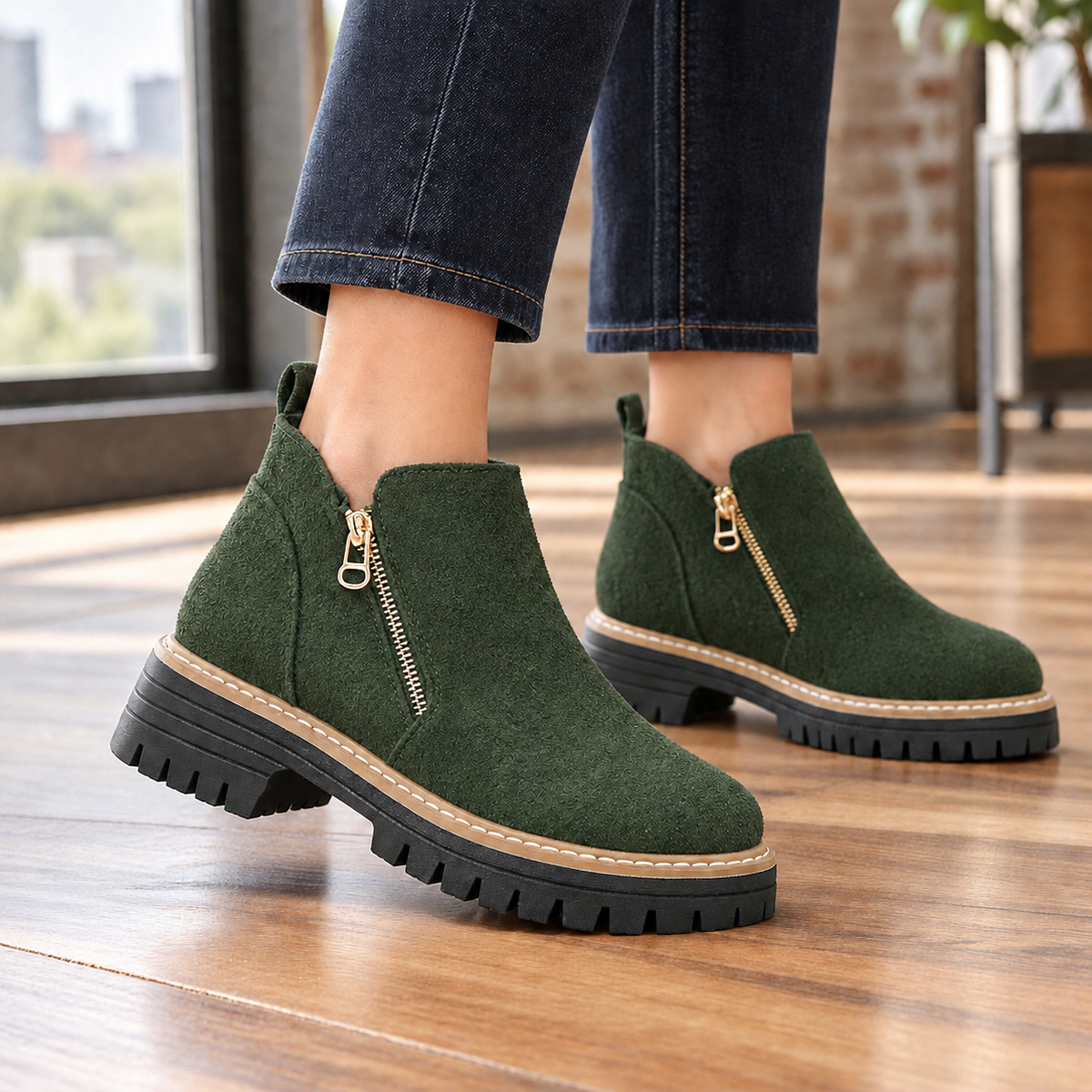 Zanetti-Como Zip Ankle Boots