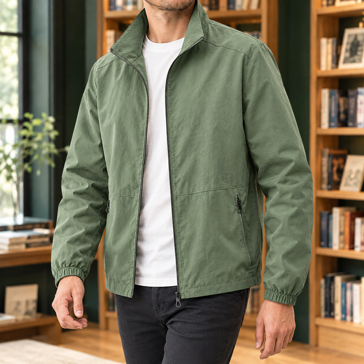 Ross-Grant Zip Jacket