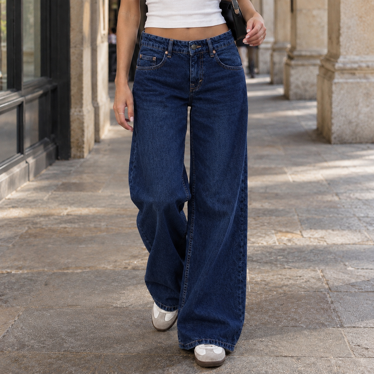 Edith-Louise Wide Leg Jeans